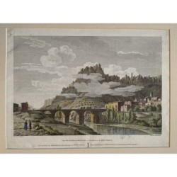 Monistrol de Montserrat - Alexandre Laborde - Gravure Antique - 1806