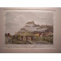 Espagne. Catalogne. Barcelone. "Vue du pont de Monistrol et de la montagne de Montserrat" Alexandre Laborde (1810-11)