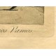 FRANCISCO DE GOYA «Si amanece, nos vamos» Grabado original nº 71 de los Caprichos. Calcografía Nacional.