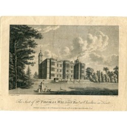 Der Sitz von Mr. Thomas Wilson Bart. in Charlton in Kent, 1776 von W: Watts graviert