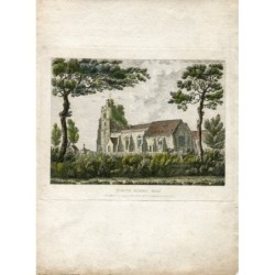 South Mimms, Middlex, engraved by JW Woodburn