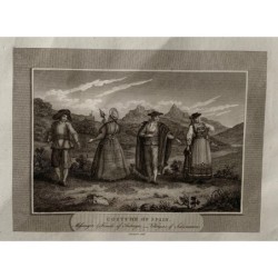 Espagne. Salamanque-Zamora. Habitants d'Astorga, voyageurs de Salamanque.