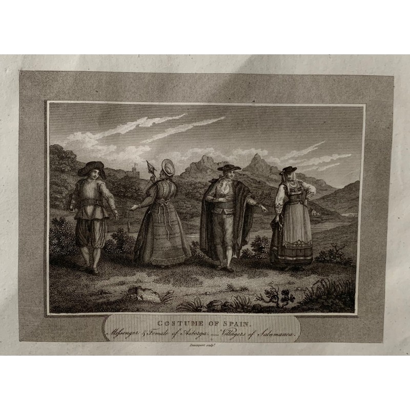 Spanien. Salamanca-Zamora. Menschen aus Astorga, Reisende aus Salamanca.