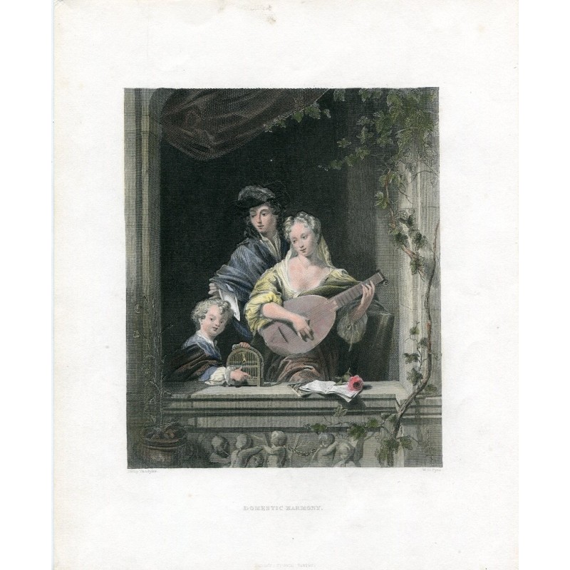 Armonia domestica registrata da WHPyne su un'opera di Philip Vandyke