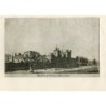 England. Kupferstich von Whitton Castle Durham von Richard Godfrey.