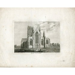 England. Howden Church, Yorkshire, gestochen von Sparrow im Jahr 1785