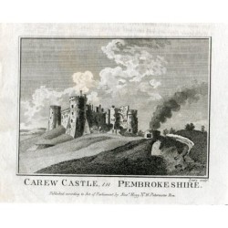 Château de Carew dans le Pembrokeshire, au Pays de Galles
