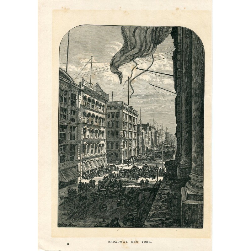 Broadway New York 1882
