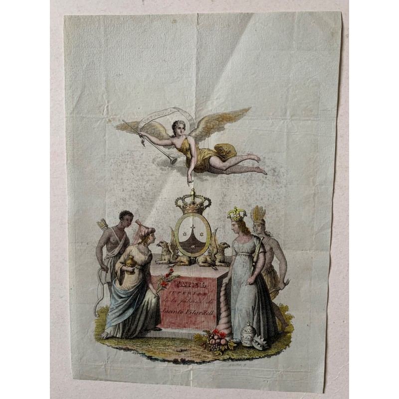 Spanien. Katalonien. Hochwertiges Papier aus der Fabrik Jacinto Vilardell.