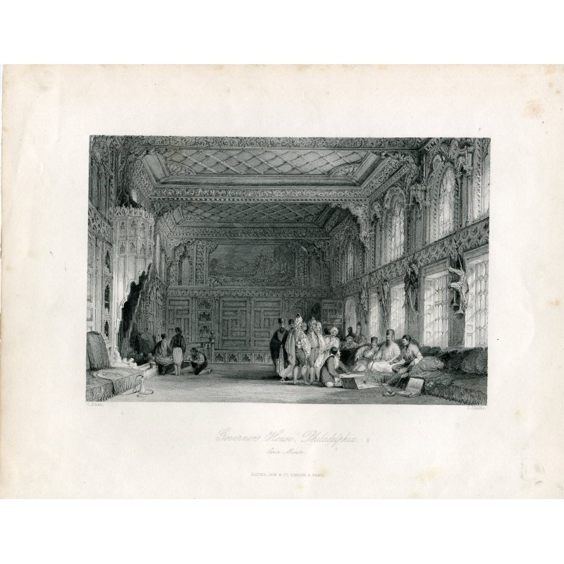 1836 Maison du gouverneur de Philadelphie (Alasehir, Turquie)