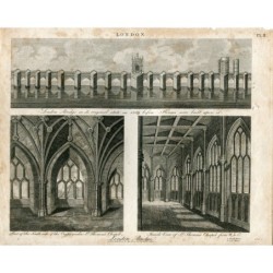 Edifici inglesi incisi da G. Jones nel 1814