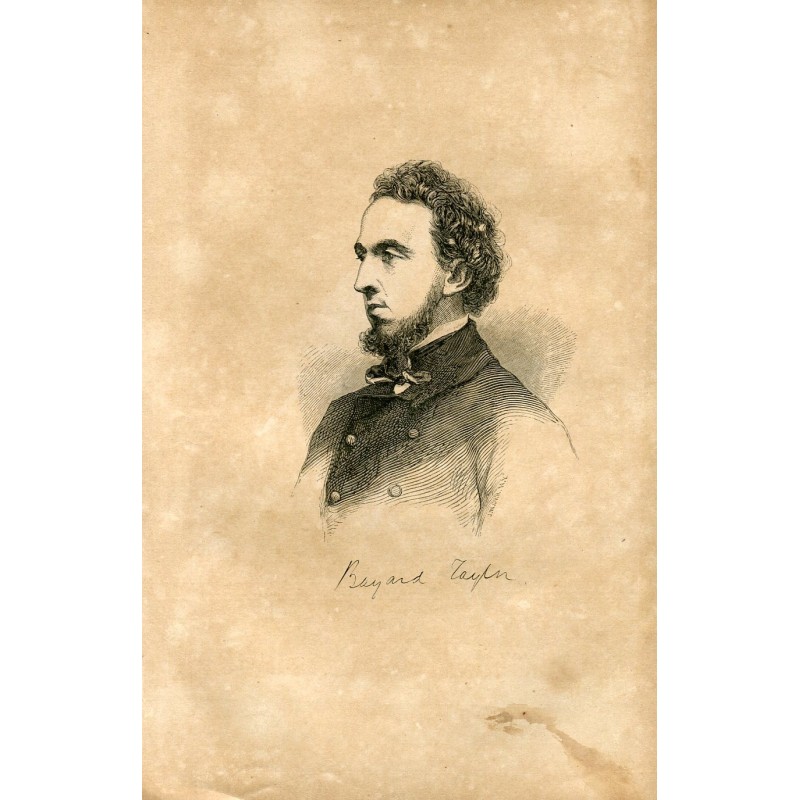 Bayard Taylor engraved by JWOrr