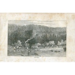 Astoria antiker Druck