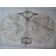 «Mappe Monde» por Robert Vaugondy  Delamarché Paris 1806