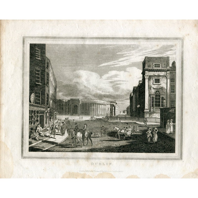 Irland.Dublin, veröffentlicht von Thomas Kellay im Jahr 1816