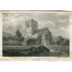 Piccola chiesa di Malvern incisa da Stewart & Burnett da un disegno della signora Lathbury