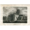 Kathedrale von Carlisle, Nordwales, gestochen von Samuel Noble nach einer Zeichnung von J. Britton
