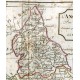 Antique map of England. Robert de Vaugondy (1794)