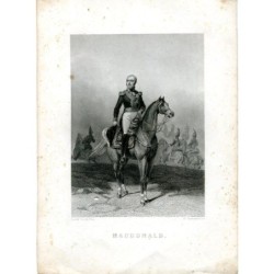Macdonald gravé par H. Robinson, dessiné par Louis David.