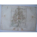 Ancienne carte de la Suède. Robert de Vaugondy (1794)