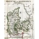 Antique map of Norway and Denmark. Robert de Vaugondy (1794)