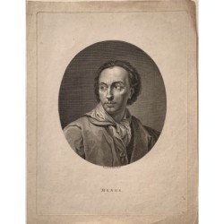 Portrait d'Antonio Rafael Mengs. Gravé par James Neagle
