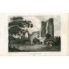 Angleterre. Kent. Abbaye Saint-Augustin, gravée par Eliz Byrne.
