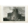 Tutbury Church, Stafforshire, engraved by White. Drawn by Carter.