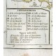 Antique map of northwestern regions of France. Robert de Vaugondy (1794)