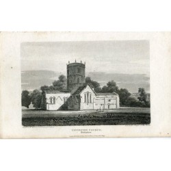 Uffington Church, Berkshire, gestochen von W. Woolnorth. Gezeichnet von G. Shepherd