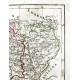 Antique map of central regions of France. Robert de Vaugondy (1794)