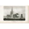 Godmanchester Church in Huntingdonshire, engraved in 1804 by R. Roffe. Drawn by R.J. Carraden.