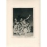 Goya etching. The Caprices. Plate 71, 'When day breaks we will be off'. 1970 edition.