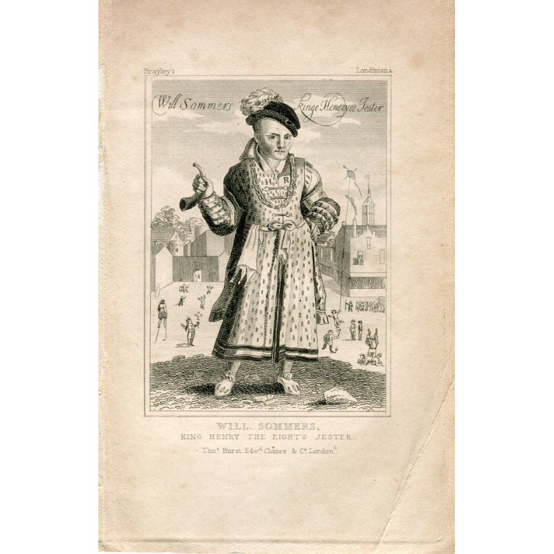 Will Sommers King Henry the Eight's Jester edited by Thomas Hurst