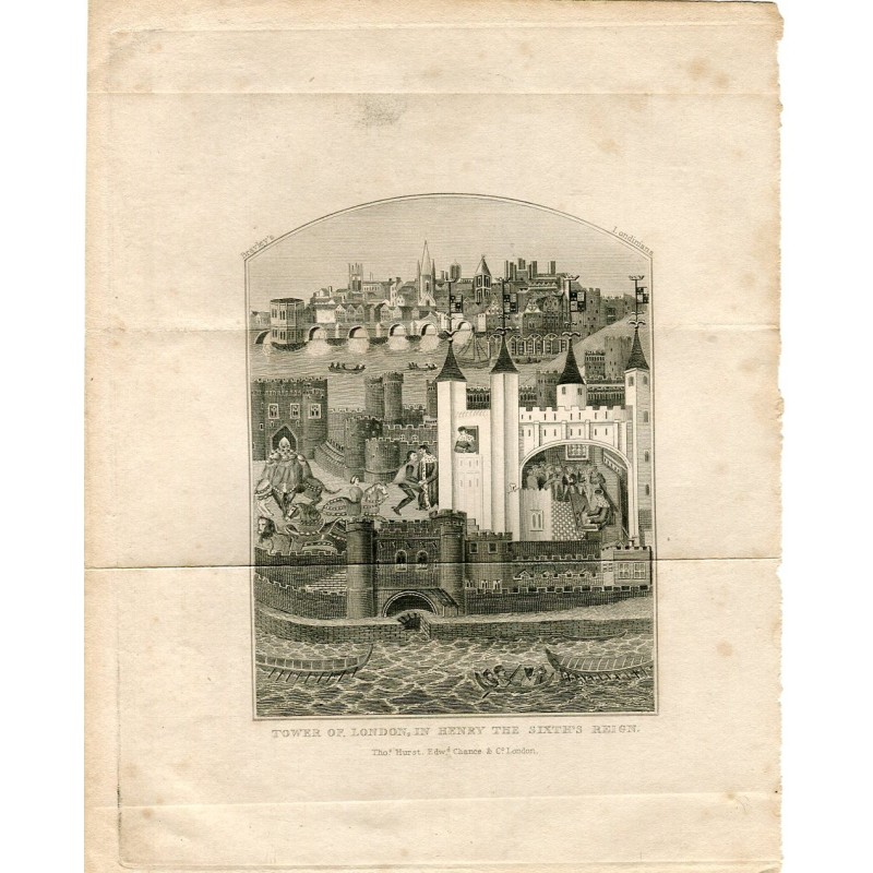 Tower of London, während der Herrschaft Heinrichs des Sechsten, herausgegeben von Thomas Hurst