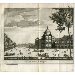 Vue du Palais d'Aranjuez, gravée par Pieter van der Aa