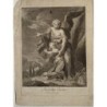 Ange gardien (Angelus Custos) - Estampe du XVIIIe siècle