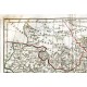 Antique map of Indostan, China, Tartary. Robert de Vaugondy (1806)