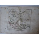Mapa antiguo de Indonesia. Roberto de Vaugondy (1794)