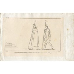 Gravure réalisée en 1861 par Joaquin Pi y Margall d'après un dessin de Flaxman pour l'Iliade.