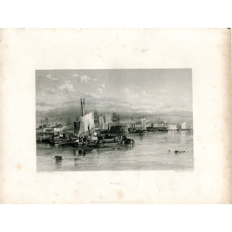 Hull engraved by E. Finden from a drawing by G. Balmer