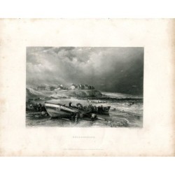 Cullercoats incisi da E. Finden da un disegno di G. Balmer