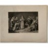 Religiöse Szene. Gezeichnet von Eusebio Zarza (Madrid 1856–1881). Kupferstich von J. Amills