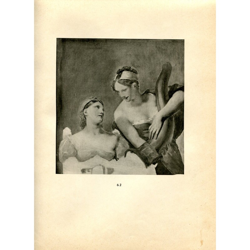 Fotoincisione di un'opera d'arte dei primi del Novecento