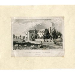 Maison de Copenhague Islington, Middlesex gravure 1845