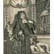 «Hudibras and the lawyer»  Nº 7 de una serie de 12. Dibujó y grabó William Hogarth en 1725-26