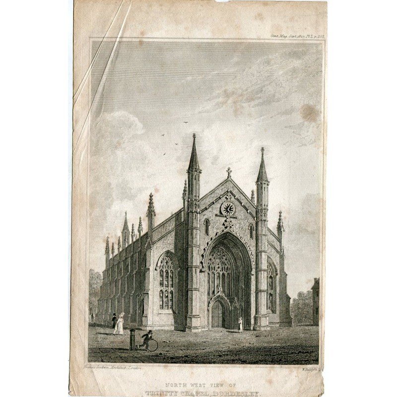 Nordwestansicht der Trinity Chapel, Bordesley