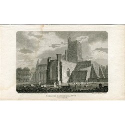 Carlisle Cathedral NE engraved by S. Noble from a drawing by J. Britton