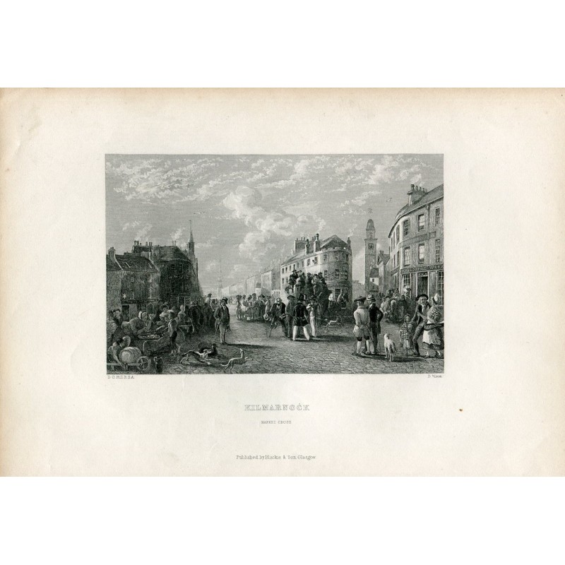 Kilmarnook inciso da D. Wilson da un disegno di DC Hill
