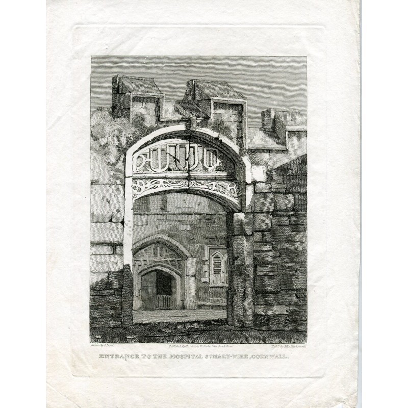 Entrance to the Hospital St. Mary-Wike Cornwall